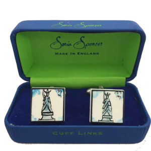 Sonia Spencer Statute of Liberty Cufflinks